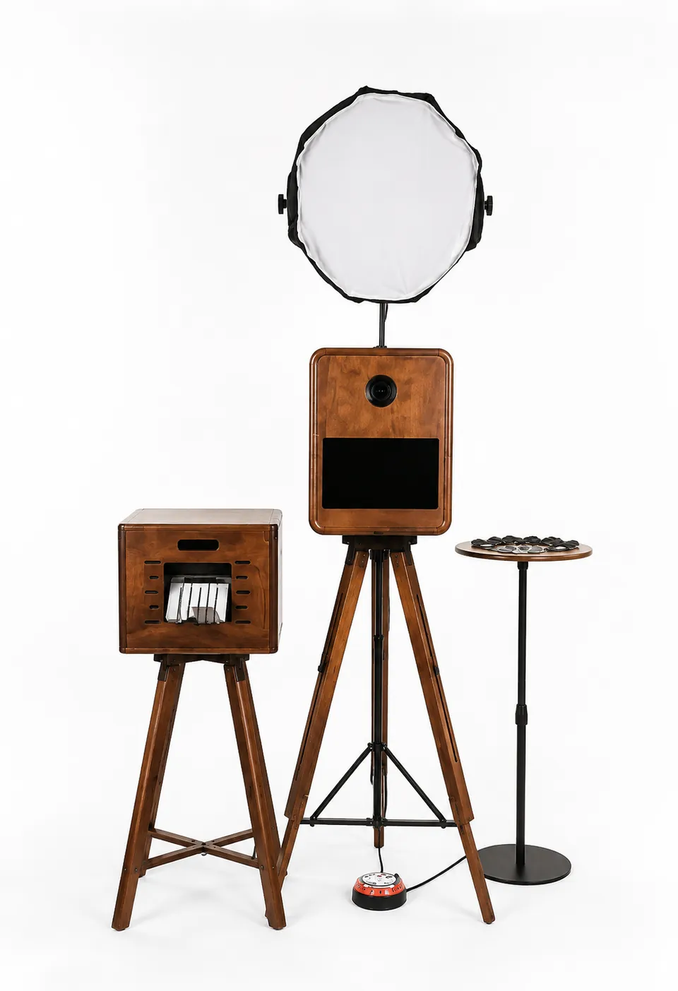 The Vintage Photobooth setup